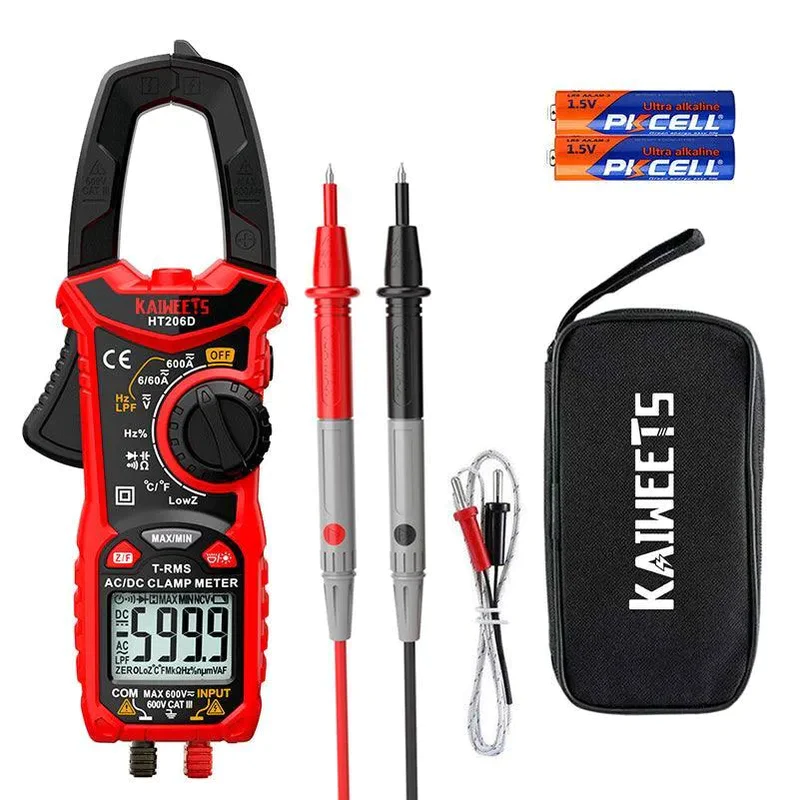 reseña amperímetro Kaiweets HT206D